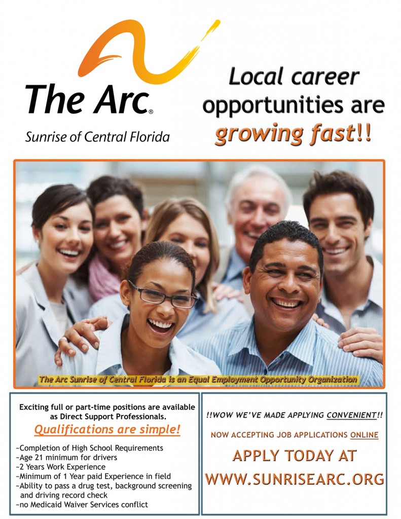 The Arc Sunrise employment flyer1c102114